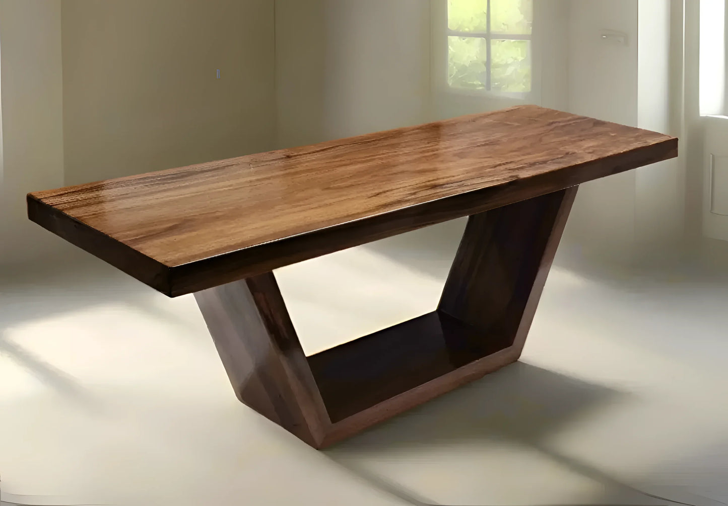 L'élégance rustique. Table à manger.