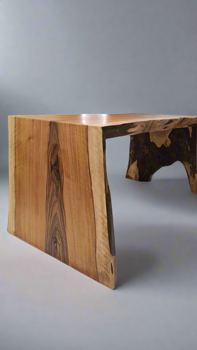 Table en basse en Noyer - Bois et Bonheur