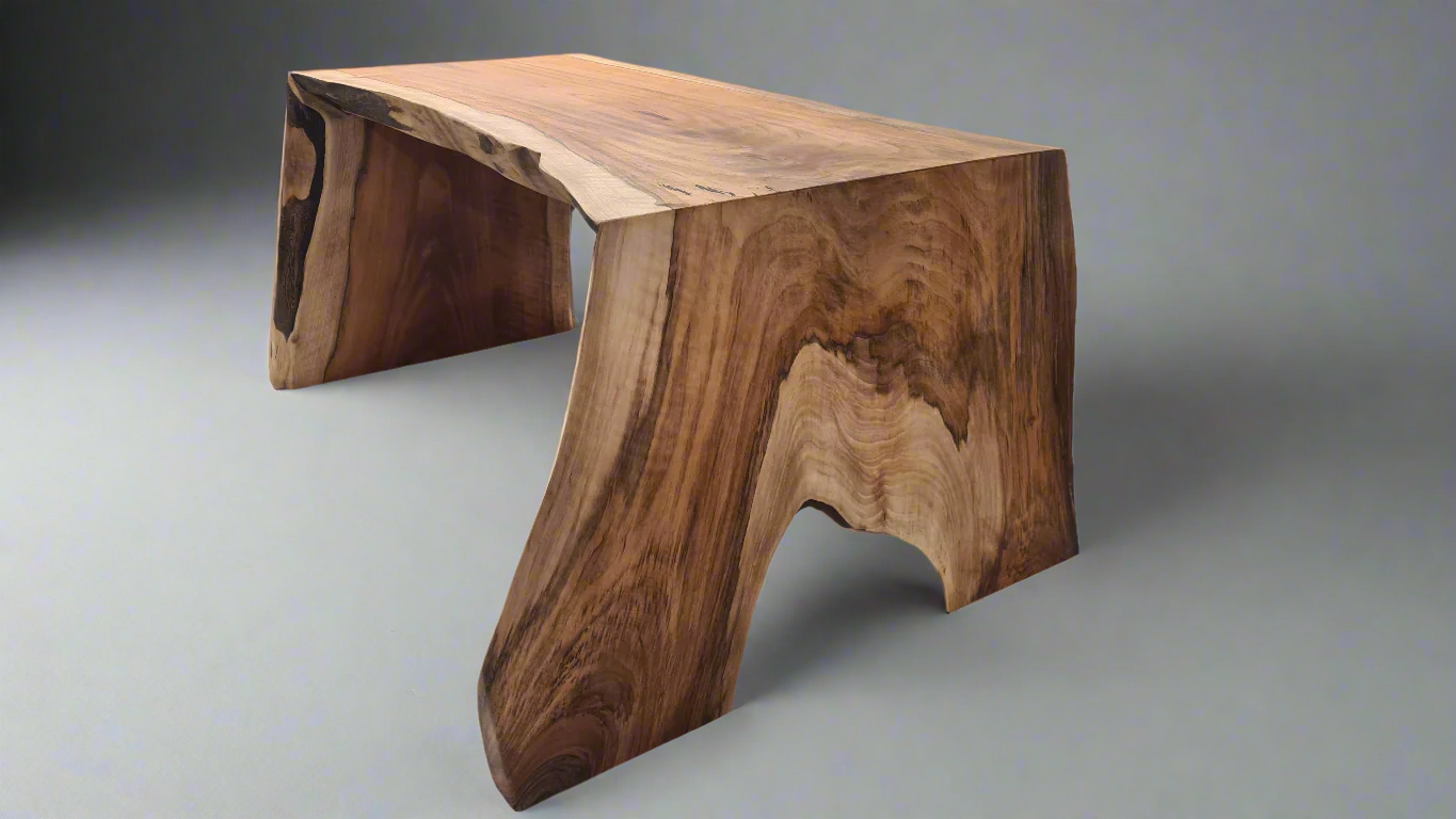 Table en basse en Noyer - Bois et Bonheur