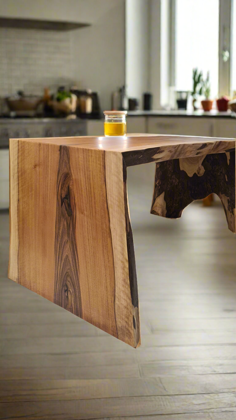 Table à manger en Noyer - Bois et Bonheur