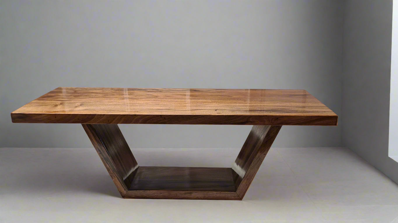 L'élégance rustique. Table à manger.