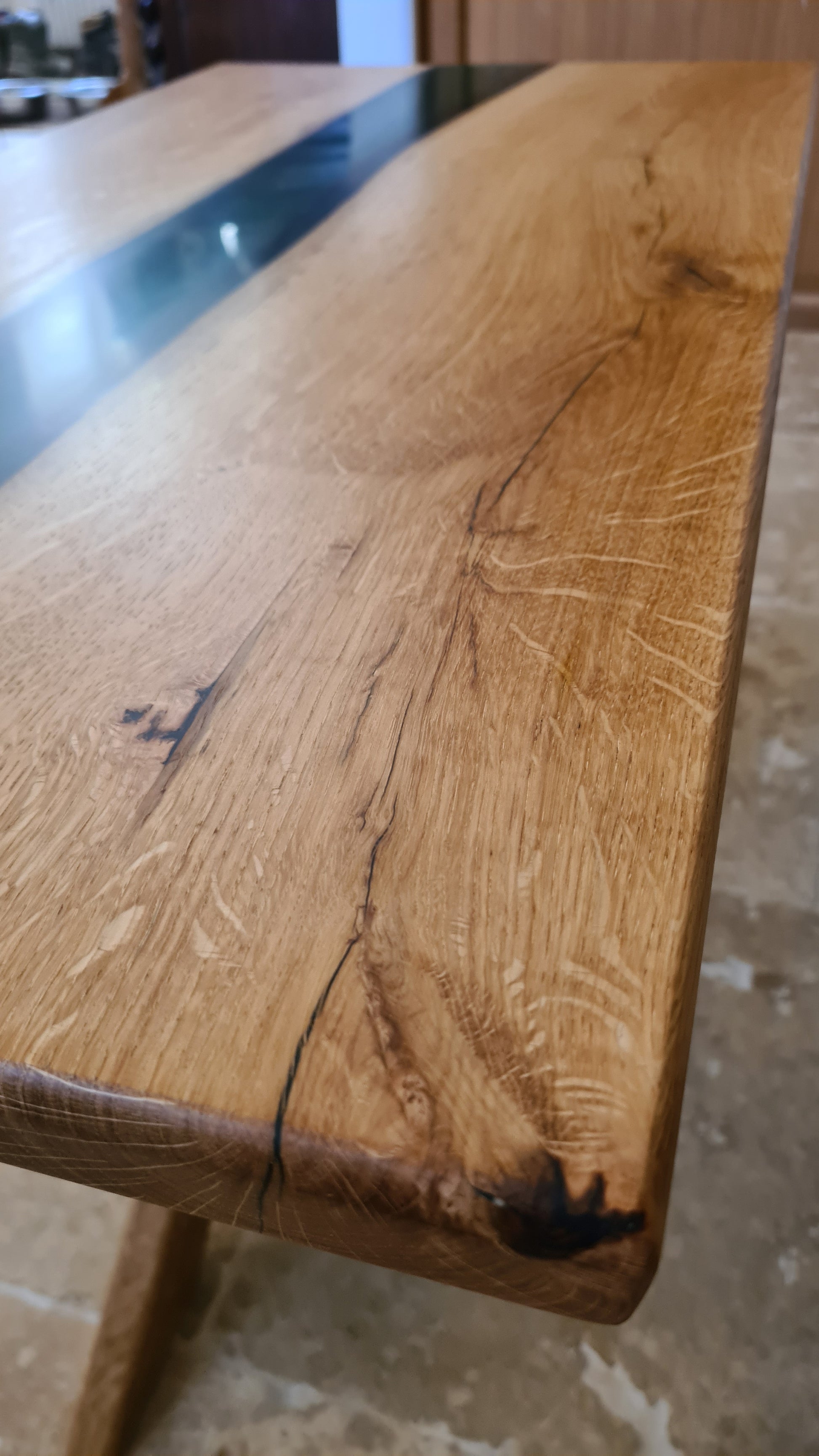 Table rivière en chêne massif - Bois et Bonheur