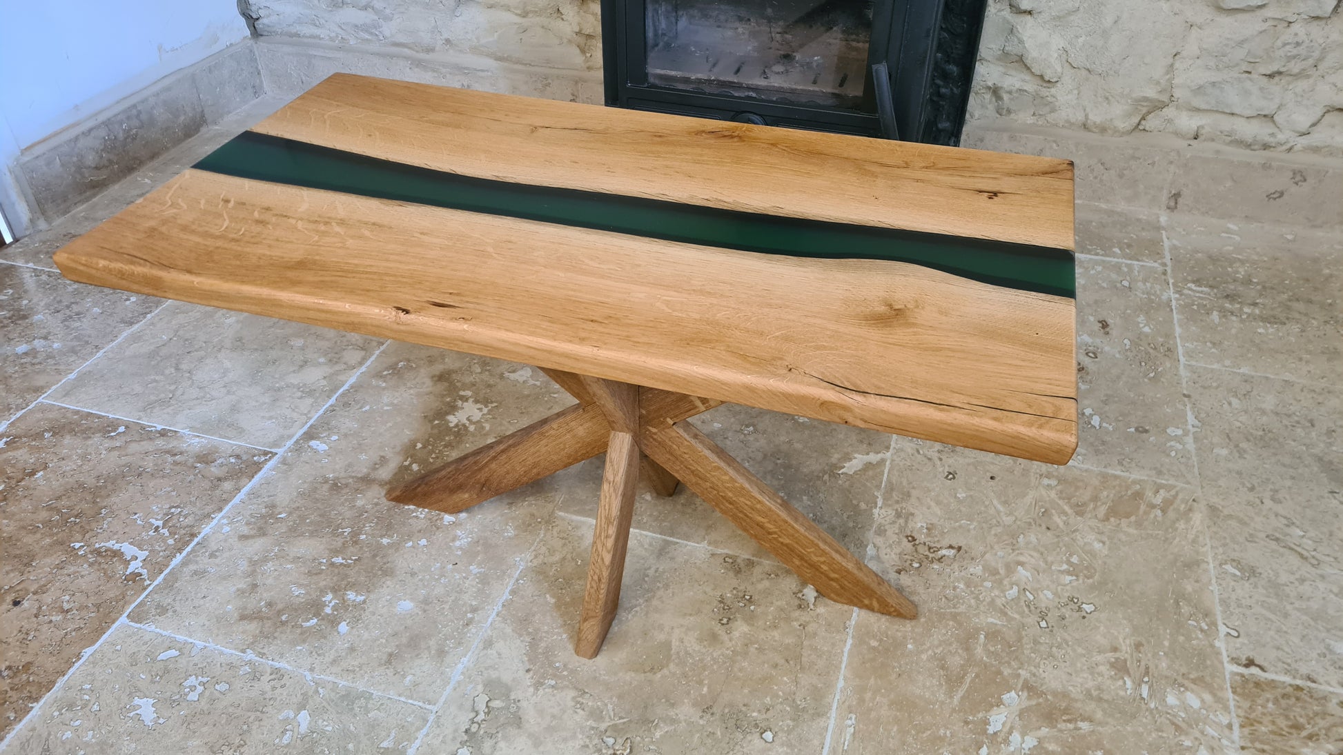 Table rivière en chêne massif - Bois et Bonheur