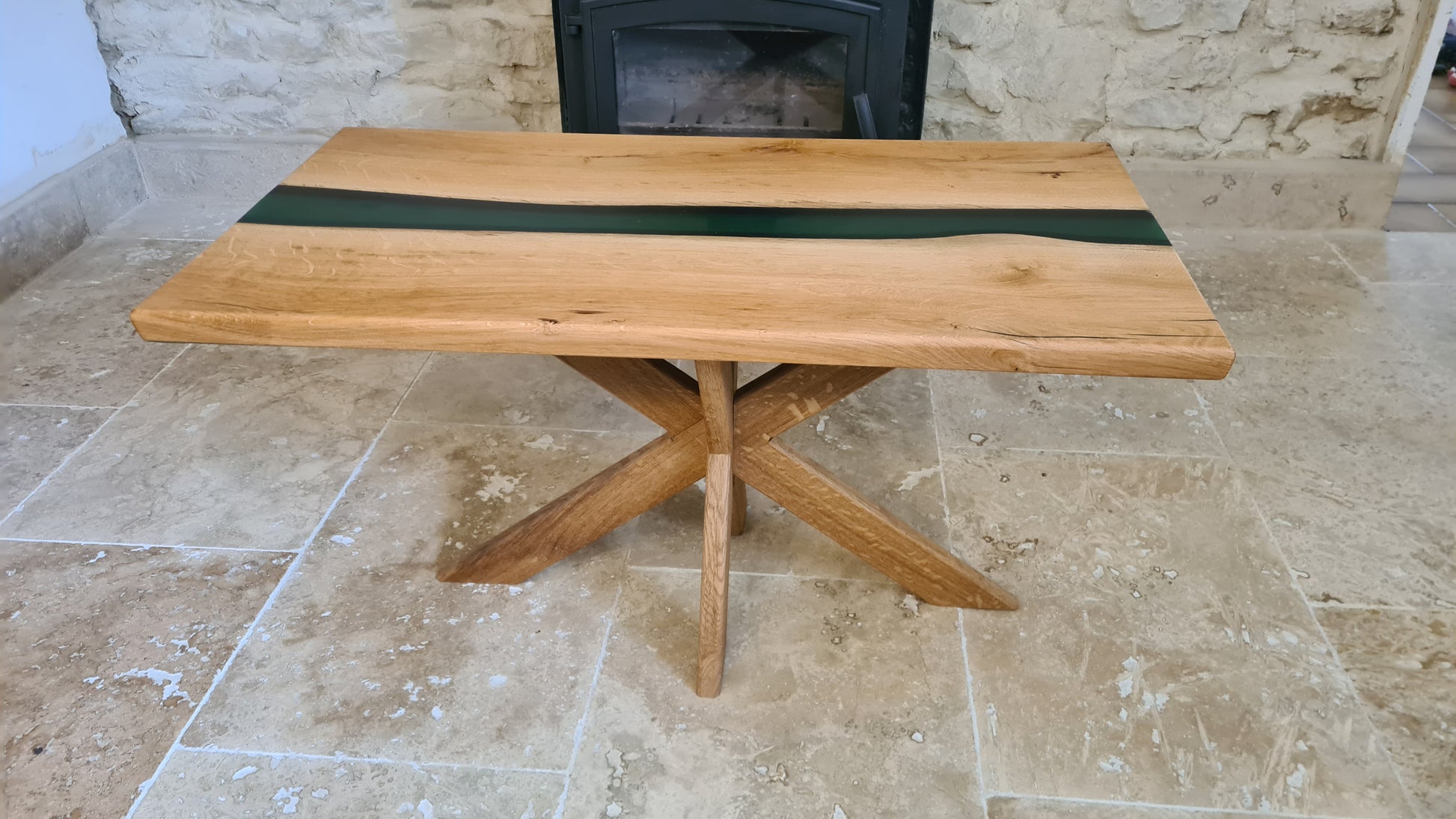 Table rivière en chêne massif - Bois et Bonheur