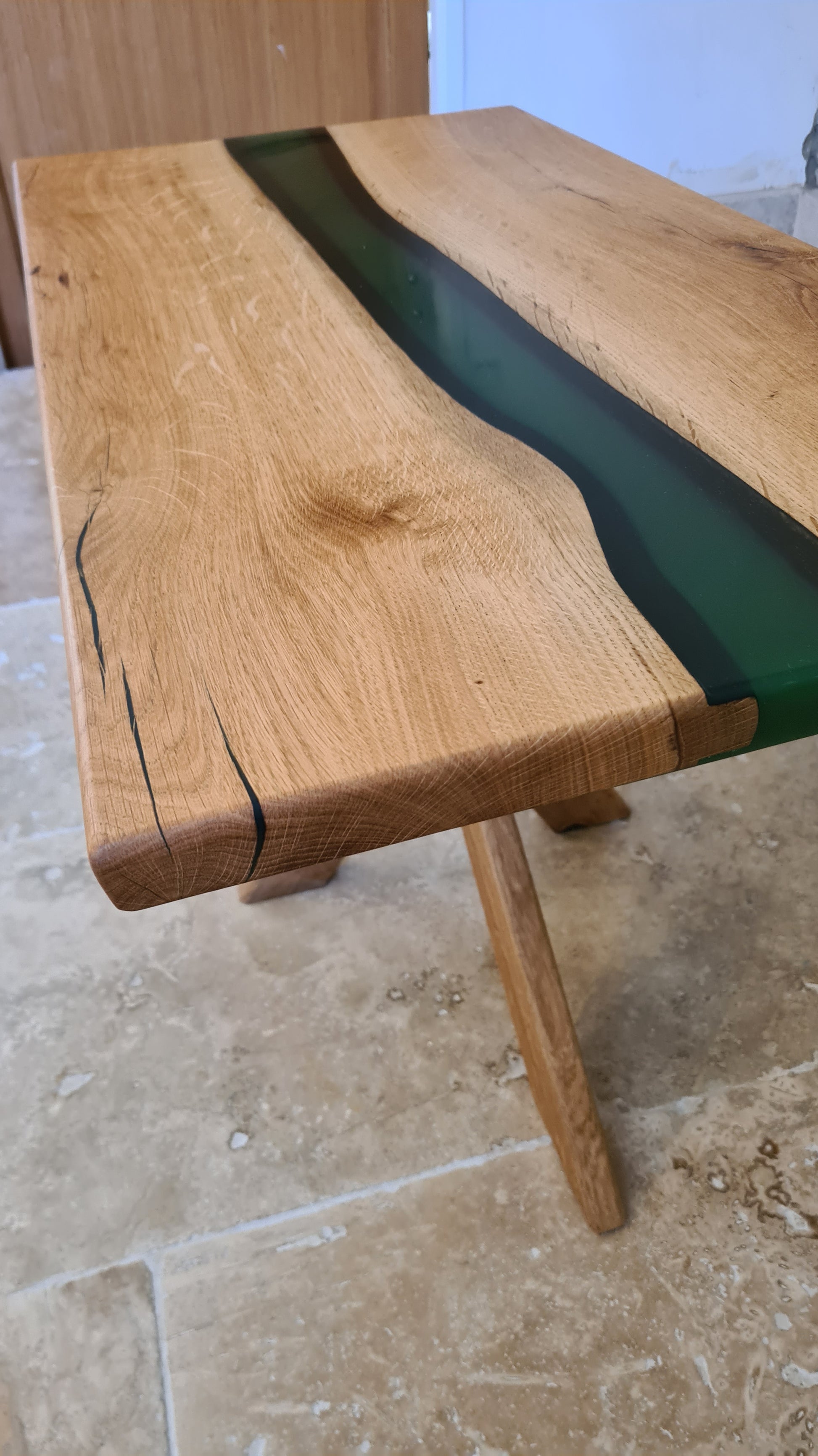 Table rivière en chêne massif - Bois et Bonheur