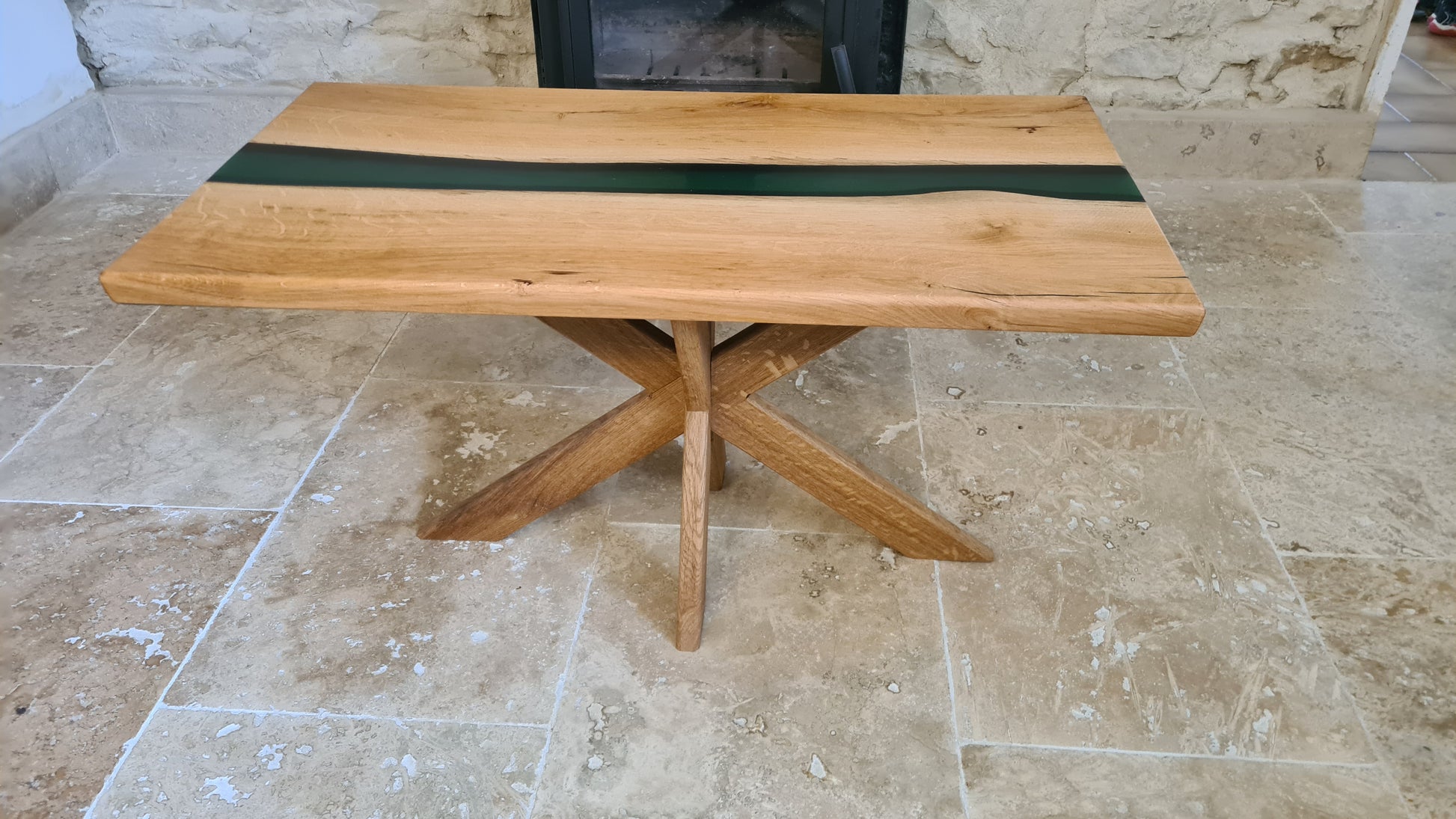 Table rivière en chêne massif - Bois et Bonheur